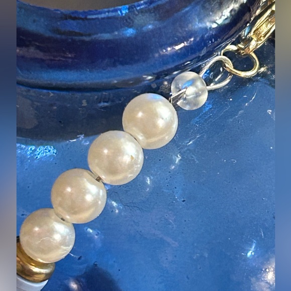 Goddess in Gold & Blue bracelet - Picture 8 of 13